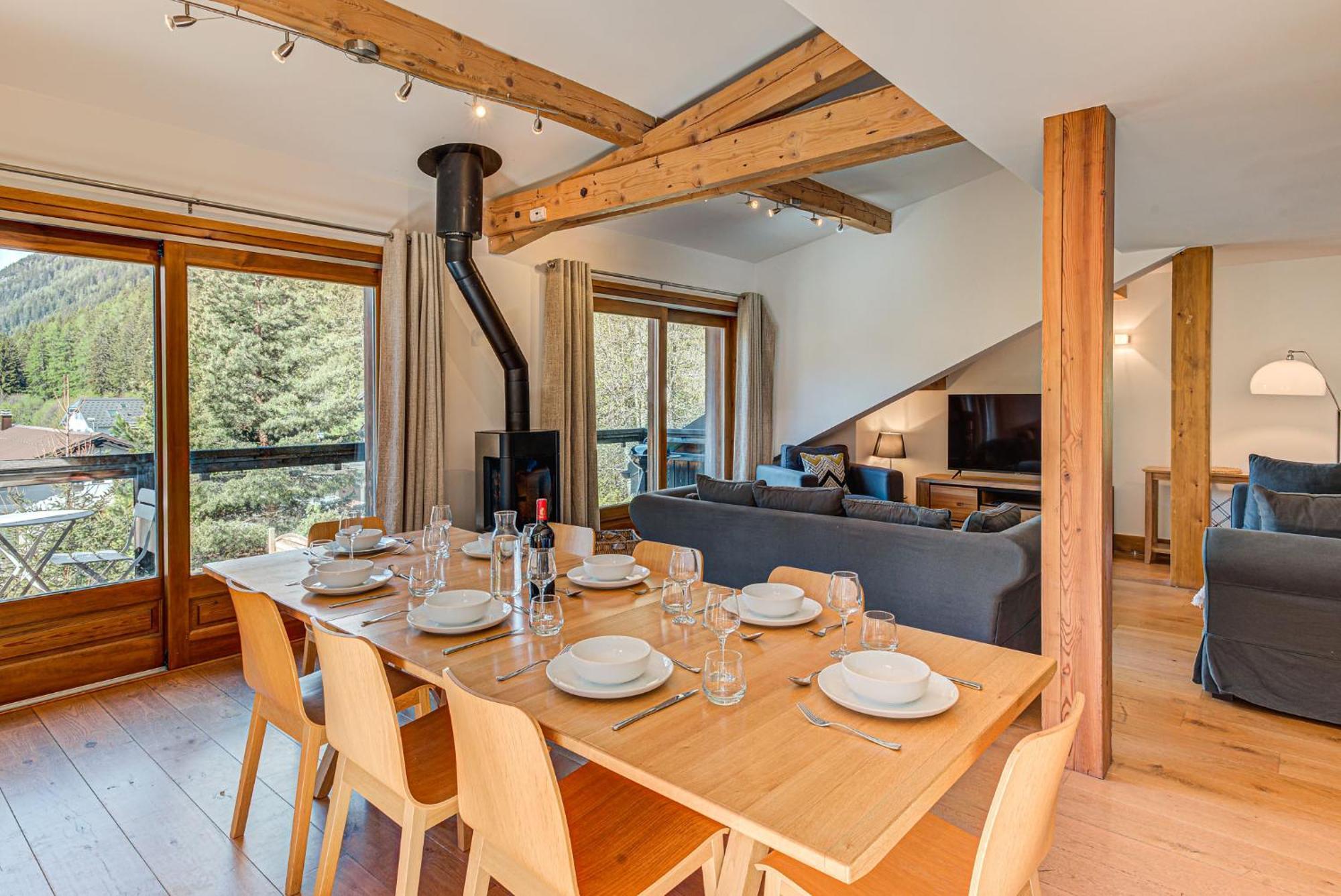 Les Melees Apartments - Alpes Travel - Argentiere Chamonix Exterior foto