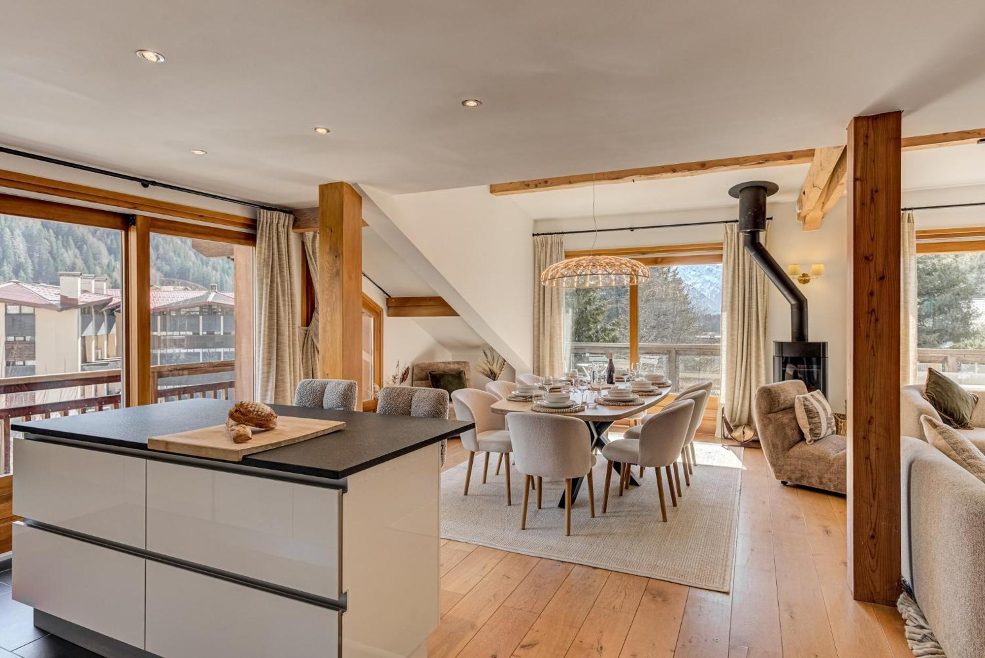 Les Melees Apartments - Alpes Travel - Argentiere Chamonix Exterior foto