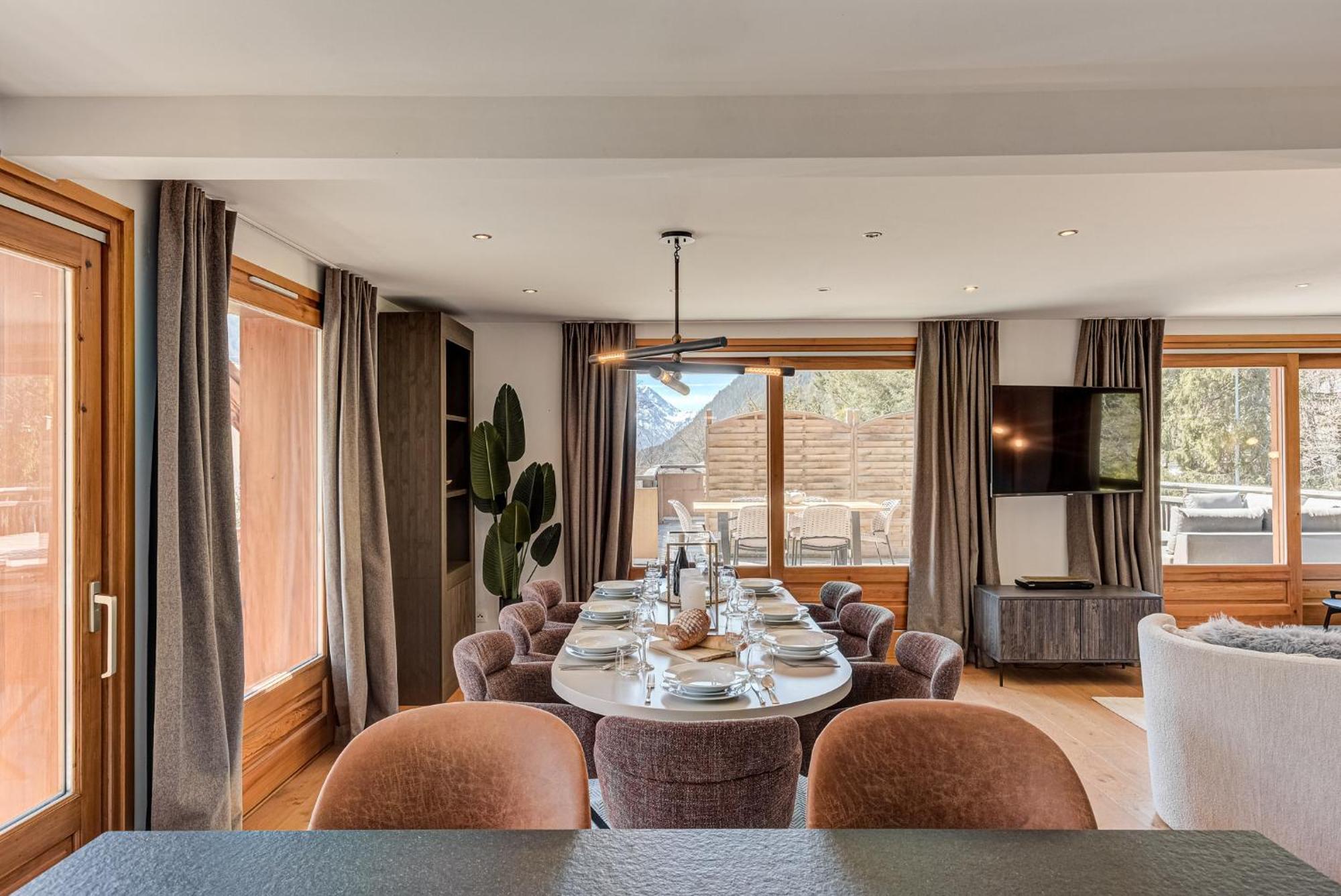 Les Melees Apartments - Alpes Travel - Argentiere Chamonix Exterior foto